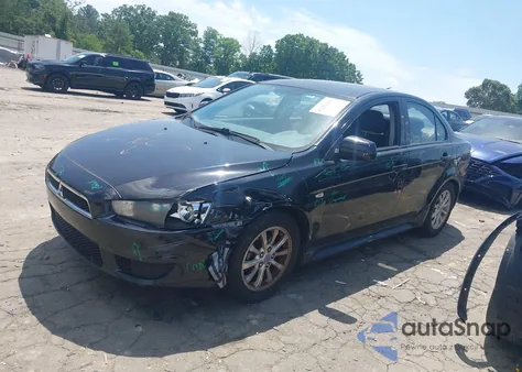 2012 Mitsubishi Lancer Es from USA, damaged, VIN JA32U2FUXCU030654